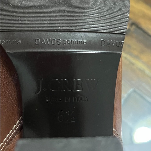 J Crew Women’s Leather Mid Calf Heels Boots. Size 8.5 - Picture 9 of 13